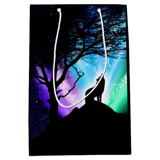 Mitternacht Mittlere Geschenktüte (Vorderseite)