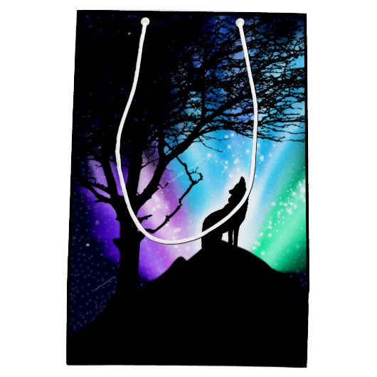 Mitternacht Mittlere Geschenktüte (Rückseite)