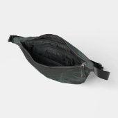 Mitternacht Monstera Schatten Bauchtasche (Offen)