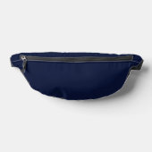Mitternacht Navy Blue Solid Color Bauchtasche (Ablage )