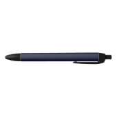 Mitternacht Navy Blue Solid Color Kugelschreiber (Unterseite)