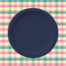 Mitternacht Navy Blue Solid Color