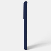 Mitternacht Navy Blue Solid Color Samsung Galaxy Hülle (Rückseite (Horizontal))