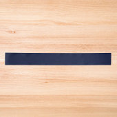 Mitternacht Navy Blue Solid Color Satinband