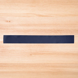 Mitternacht Navy Blue Solid Color Satinband