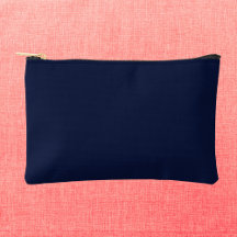 Mitternacht Navy Blue Solid Color