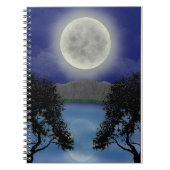 Mitternacht-Notebook Notizblock (Vorderseite)