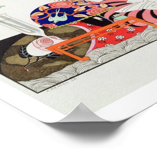 Mitternacht oder The modische Apartment, 1920 (poc Poster (Ecke)