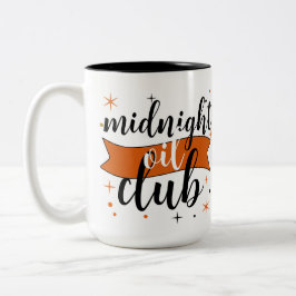 Mitternacht Ölclub, Sportsaison Skull & Stars Zweifarbige Tasse