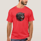 Mitternacht Panther Emblem T - Shirt (Vorderseite)