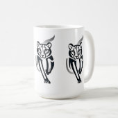 Mitternacht Panther - Silent Power T-Shirt Kaffeetasse (VorderseiteRechts)