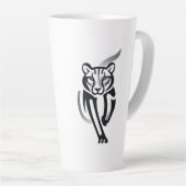 Mitternacht Panther - Silent Power T-Shirt Milchtasse (Rechte Ecke)