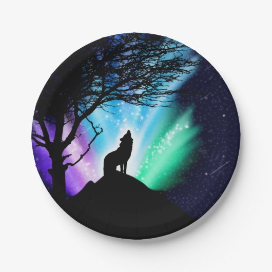 Mitternacht Pappteller (Vorderseite)