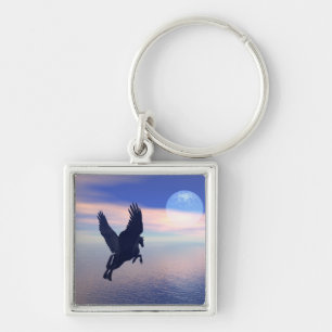 Mitternacht Pegasus Schlüsselanhänger