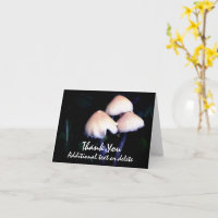 Mitternacht Pilze Natur Personalisiert Vielen Dank
