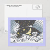 Mitternacht Pony Postkarte (Vorne/Hinten)