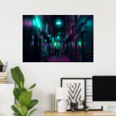 Mitternacht Poster (Heimbüro)