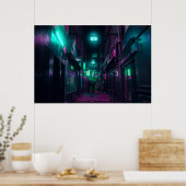 Mitternacht Poster (Küche)