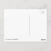 Mitternacht Postkarte (Rückseite)