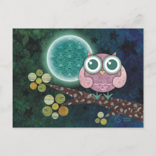 Mitternacht Postkarte