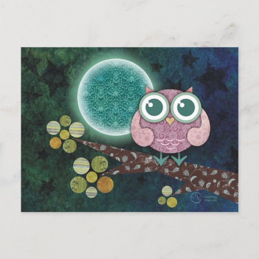 Mitternacht Postkarte (Vorderseite)