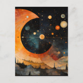 Mitternacht Postkarte (Vorderseite)