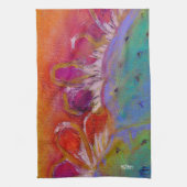 "Mitternacht Prickly Birne" Handtuch (Vertikal)