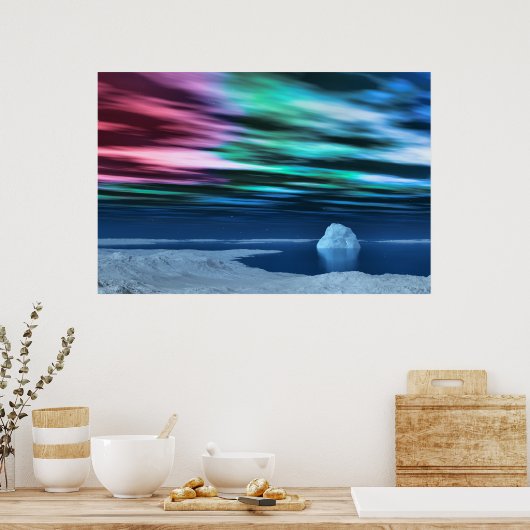 Mitternacht Print Poster (Küche)