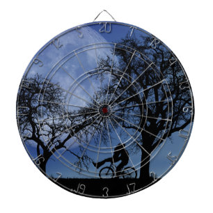 Mitternacht Radtour Dartscheibe