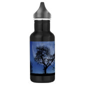 Mitternacht Radtour Edelstahlflasche (Links)