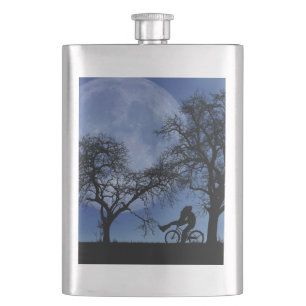 Mitternacht Radtour Flachmann