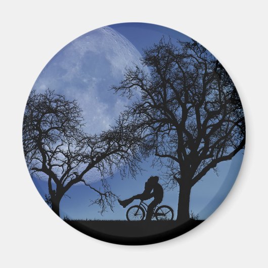 Mitternacht Radtour Magnet (Vorne)