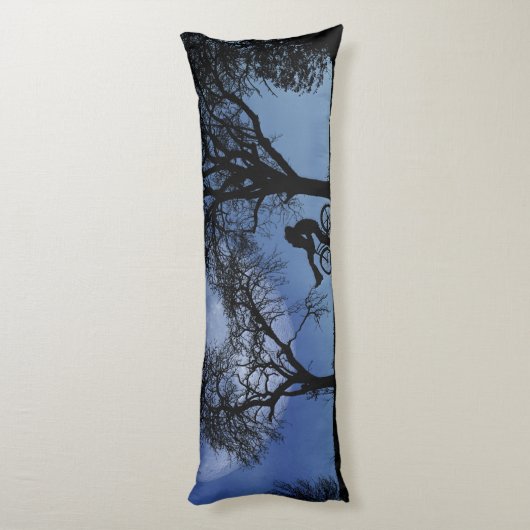 Mitternacht Radtour Seitenschläferkissen (Rückseite (Vertikal))