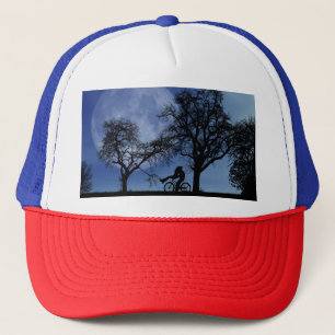 Mitternacht Radtour Truckerkappe