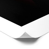 Mitternacht Rain Poster (Ecke)