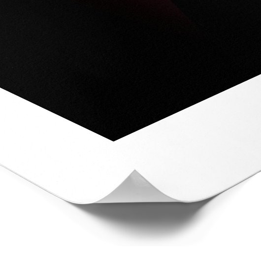 Mitternacht Rain Poster (Ecke)