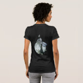 Mitternacht Rose Gothic Fairy Shirt (Schwarz voll)