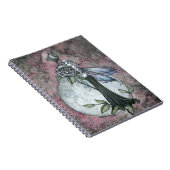 Mitternacht-Rose-Notebook Notizblock (Rechte Seite)