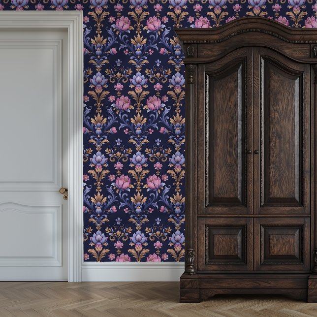 Mitternacht Royal Bloom Princesscore Tapete (Midnight Royal Bloom Princesscore Wallpaper)