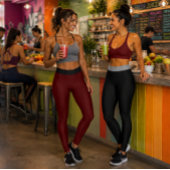 "MITTERNACHT SCHWARZ" - ACTIVEWEAR LEGGINGS
