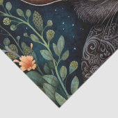 Mitternacht Seidenpapier (Ausschnitt)