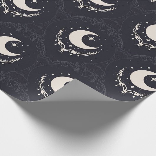 Mitternacht Serenade Geschenkpapier (Ecke)