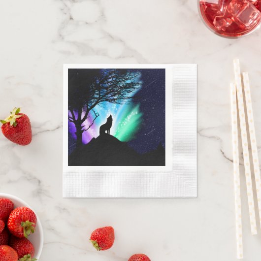 Mitternacht Serviette (Beispiel)