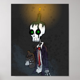 Mitternacht Skeleton Poster