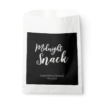 Mitternacht Snack Gastgeschenk Hochzeit Bag