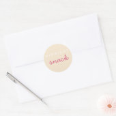 Mitternacht Snack Sticker Champagne Blush (Umschlag)