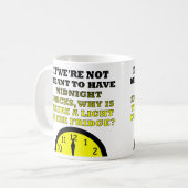 Mitternacht Snacks Kühlschrank Light Funny Mug Kaffeetasse (Vorderseite Links)