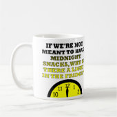Mitternacht Snacks Kühlschrank Light Funny Mug Kaffeetasse (Links)