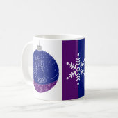 Mitternacht Snowman Kaffeetasse (Vorderseite Links)