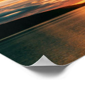 Mitternacht Sonne, Nordnorwegen Poster (Ecke)